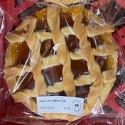 Apricot lattice tart - £3.20
