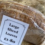 Large sliced wholemeal - £1.80