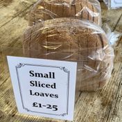 Small sliced wholemeal - £1.25