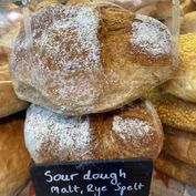 Sour dough, malt, rye spelt - £2.60